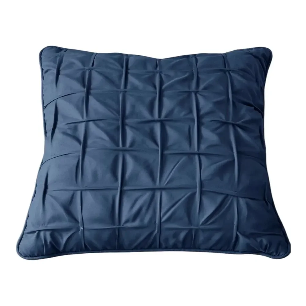 Madison Park Walter Seersucker 7 Pc Comforter Set Blue California King